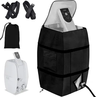 Produktbild von Whirlpoolabdeckung 43x38x54 cm, Schutzabdeckung für Whirlpoolpumpen, robust, wasserdicht, staubdicht & wärmeisolierend