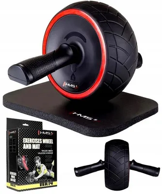 Produktbild von HMS WA14 Bauchrad für Bauchmuskeltraining Krafttraining