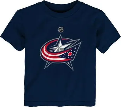 Produktbild von Columbus Blue Jackets NHL-Hauptlogo Kinder-T-Shirt Größe: Kinder L (13 - 14 Jahre)
