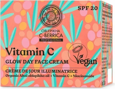 Produktbild von Natura Siberica Glow Day Face Cream Spf20 50ml