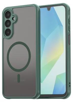 Produktbild von Techsuit – HaloFrost II MagSafe-Schutzhülle für Samsung Galaxy A16 4G / A16 5G – grün