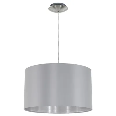 Immagine prodotto di EGLO MASERLO, 1 lampadina, E27, IP20, Grigio, Argento
