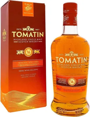 Produktbild von Tomatin 16 YO Moscatel + Box 700ml 46% Vol.