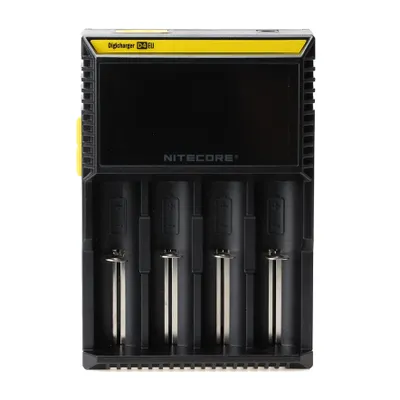 Produktbild von Nitecore D4EU, Lithium-Ion (Li-Ion), Nickel-Cadmium (NiCd), Nickel-Metallhydrid (NiMH), AA, AAA, AAAA, C