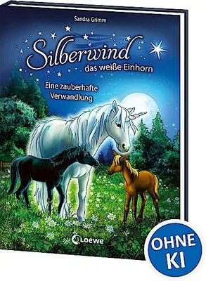 Produktbild von Silberwind, das weiße Einhorn (Band 9) - Eine zauberhafte Verwandlung