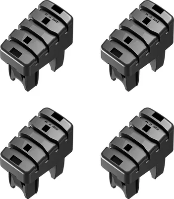 Produktbild von Hailo Fuß-Set 4 Stück Steig- & Stützholm für Hailo Stehleitern mit 35x20/43x20mm Holm (ab Bj. 01/2015)