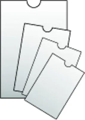 Image de Karton P+P Emballage transparent Carte d'identité 2-030
