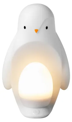 Produktbild von Tommee Tippee 2-in-1 tragbares Pinguin-Nachtlicht fürs Kinderzimmer mit tragbarem Licht, verstellbarer Helligkeit, USB-betrieben