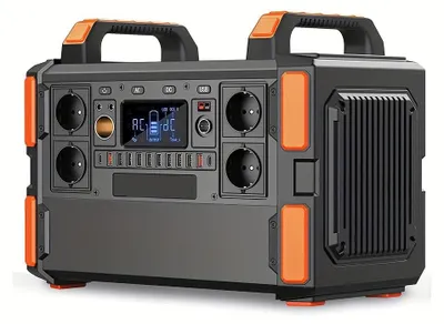 Zdjęcie produktu dla Przenośna stacja zasilania - Przenośny generator prądu - Mobilny akumulator - Zasilanie awaryjne - Powerbank