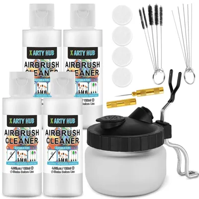 Obrázok produktu pre Sada na čistenie airbrush s rôznymi príslušenstvami