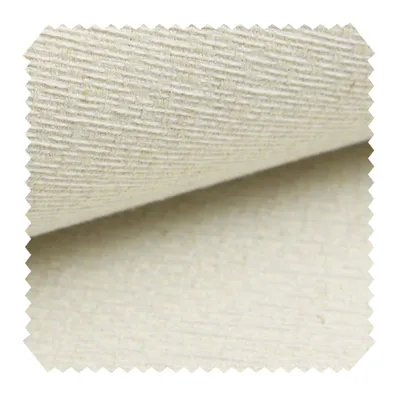 Produktbild von novely® exquisit LIVERI - Hochwertiger Melange Design-Möbelstoff - Schwer Entzündbarer Polsterstoff mit Leinenstruktur - Pflegeleichte Meterware 1lfm - Farbe: 01 Creme