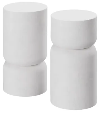 Zdjęcie produktu dla Zestaw 2 stolików bocznych Amine, design Chubby