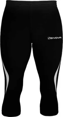 Zdjęcie produktu dla Givova krótkie legginsy do biegania czarne XL męskie czarne XL