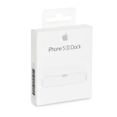 Immagine prodotto di Apple dock cablato per iPhone - funzione di ricarica - possibilità di sincronizzazione - bianco