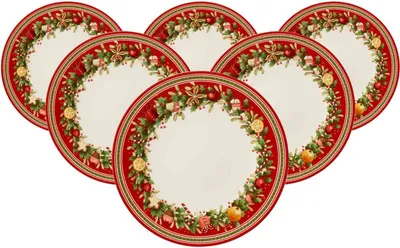 Produktbild von Villeroy & Boch Winter Bakery Delight Speiseteller ø 27,4 cm 6er Set