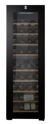Produktbild von Freistehender Weinkühlschrank - Northern Collection 39 Black | Zwei Temperaturzonen 5 bis 18°C| Kompressor | Kapazität 39 Flaschen | 2 Zonen | UV-Glas