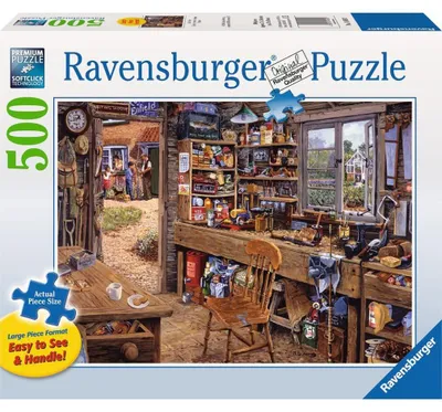 Productafbeelding van Ravensburger "Papa's Schuur", 500 stukjes, Kunst, vanaf 12 jaar