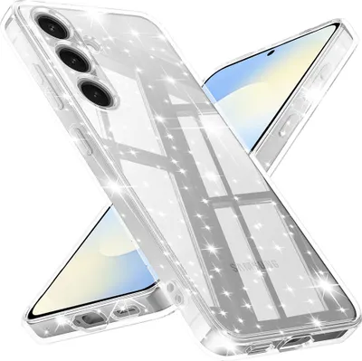 Obrázok produktu pre Techsuit - SparkleSkin Series puzdro pre Samsung Galaxy S25 FE – priehľadné