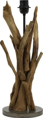 Produktbild von Light & Living - tischlampe - Bluma - braun - holz - einzelne leuchte - E27 - 7035884