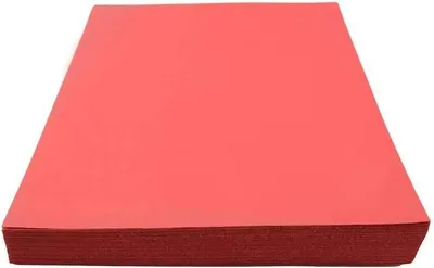 Produktbild von Karteikarten A4 220 g/m², rot, 100 Blatt, für die Büroorganisation