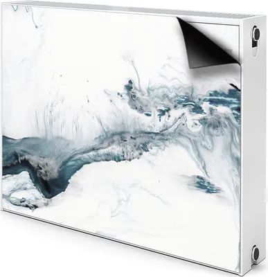 Produktbild von Magnet Heizkörperabdeckung Heizkörperverkleidung Verkleidung Abdeckung 90x60 cm - Winter, Abstraktion