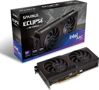 Immagine prodotto di Sparkle SPARKLE Intel Arc B570 ECLIPSE OC 10GB graphics card