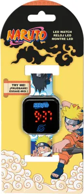 Produktbild von EUROSWAN Naruto digitale LED-Uhr für Kinder NA00001