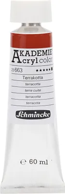 Produktbild von Schmincke 60ml AKADEMIE Acryl Terrakotta Acryl 23 663 011