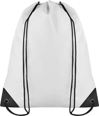 Produktbild von MidOcean - Turnbeutel "Shoop", Polyester MO956 (Einheitsgröße) (Weiß)
