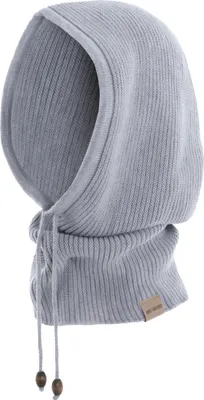 Produktbild von Knit Factory Evy Kapuzenschal - Grau - One Size