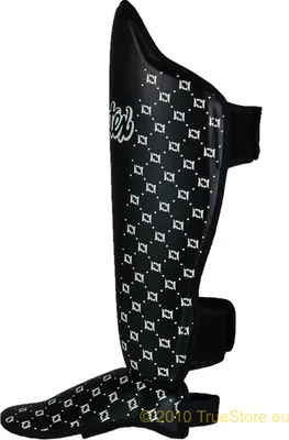Obrázek produktu pro Chránič holení a nártu Fairtex SP5 Super Comfort, černý velikost M