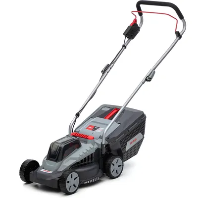 Productafbeelding van IKRA Accu-grasmaaier IB-LM 33 | 36V Bosch-systeem | 33 cm maaibreedte | 5 snijhoogtes (30–70 mm) | Grasborstel | 30 liter opvangbak | zonder accu en oplader