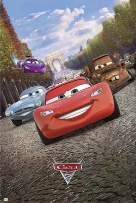 Immagine prodotto di Disney Cars - Parigi - Poster poster - Dimensioni 61x91,5 cm