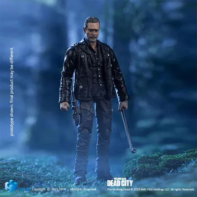 Produktbild von Hiya Toys - The Walking Dead Exquisite Mini Actionfigur 1/18 Dead City Negan 11 cm