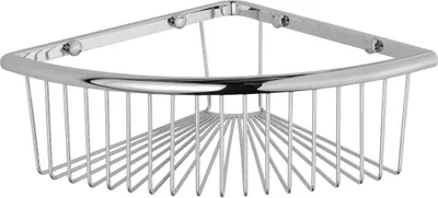 Produktbild von Primaster Eck-Duschkorb Tuna Edelstahl 1 Ablage chrom
