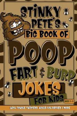 Productafbeelding van Grapjokes en Tongbrekers voor Kinderen 7-9: Grappige Poep- en Scheetgrappen en Meer