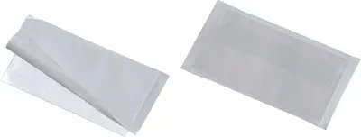 Produktbild von Selbstklebetasche Pocketfix 90x57mm transparent VE=10x10 Stück