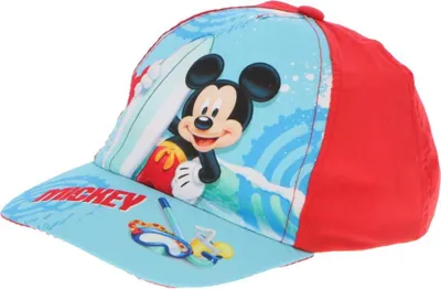 Produktbild von Disney Mickey Maus Kinder Basecap Baseball Kappe – Rot / 51