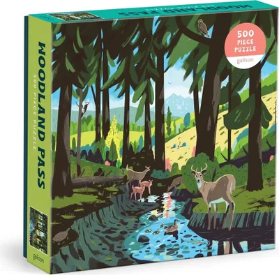 Obrázok produktu pre Galison Puzzle Lesná krajina 500 dielikov