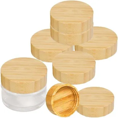 Immagine prodotto di Coperchi rotondi in legno da 40 mm per bottiglie di vetro