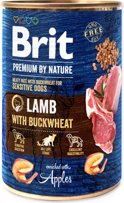 Produktbild von Brit Premium By Nature LammBUCHWEIZEN 400g