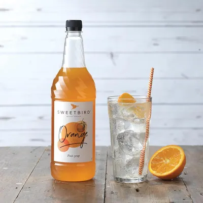Image de Sirop d'orange Sweetbird, 1 litre