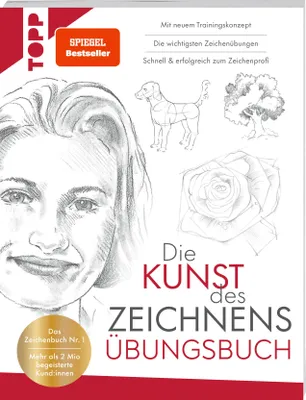 Produktbild von Die Kunst des Zeichnens Übungsbuch. Mit neuem Trainingskonzept