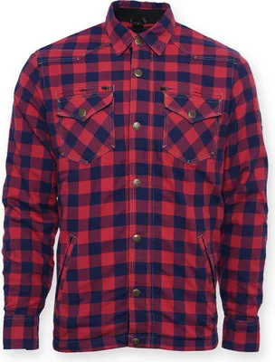 Productafbeelding van Bores Houthakkershemd voor dames (Rood/Blauw, maat XS)