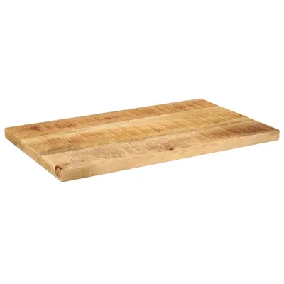 Immagine prodotto di Piano per Tavolo 50x40x2,5 cm Rettangolare Legno Mango Grezzo