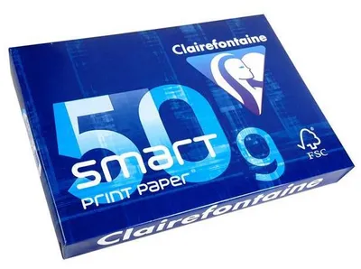 Produktbild von Clairefontaine smart Print Paper Clairmail DIN-A4 50g/m² 500 Blatt 1932C weiß