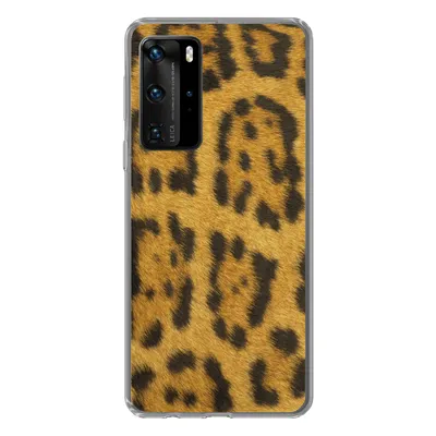 Produktbild von MuchoWow® Handyhülle Schutzhülle Hülle für Huawei P40 Pro Leopardenfell Silikon Softcase Handy Hülle - Schutz