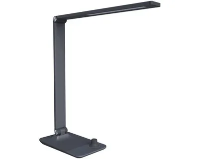 Obrázek produktu pro LED stolní lampa Panlux Master 10 W 500 lm 3000-5000 K s integrovanou bezdrátovou nabíječkou 5V/1A, šedá