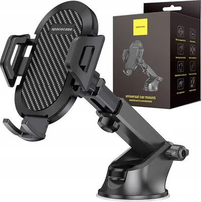 Obrázek produktu pro Držák do auta na čelní sklo  SPACECASE Car Holder SC01 Dash/Windshield Černá