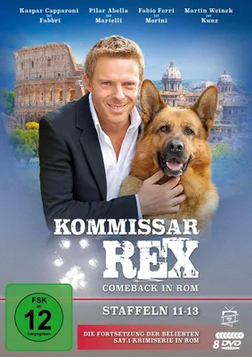 Produktbild von Kommissar Rex - Comeback in Rom (Staffeln 11-13).  (Die Fortsetzung der SAT.1-Krimiserie in Rom) (9 DVDs)
